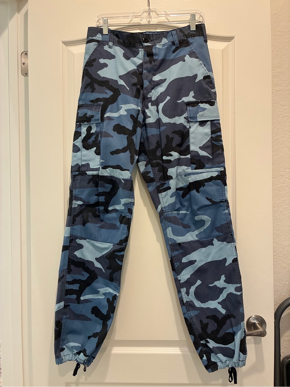 Rothco Blue Camouflage Cargo Joggers
